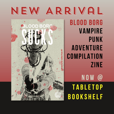NEW ARRIVAL: Blood Borg Sucks - Tabletop Bookshelf