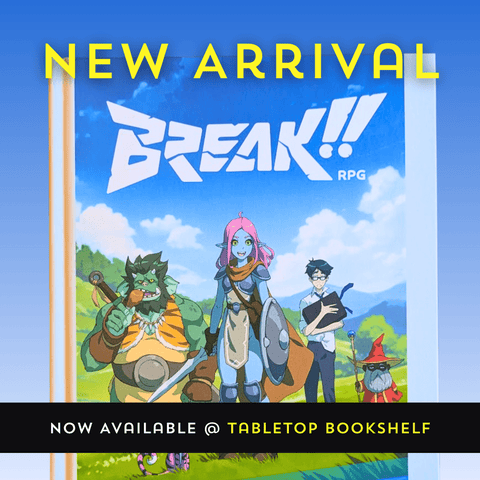 NEW ARRIVAL: BREAK!! - Tabletop Bookshelf