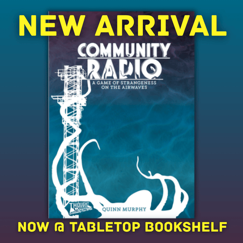 NEW ARRIVAL: Community Radio - Second Edition - Tabletop Bookshelf