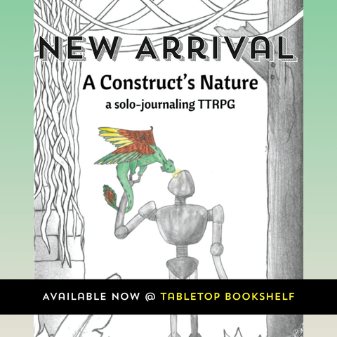 NEW ARRIVAL: A Construct's Nature - Tabletop Bookshelf