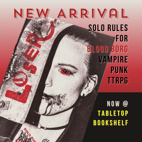 NEW ARRIVAL: Loser - Blood Borg Solo - Tabletop Bookshelf