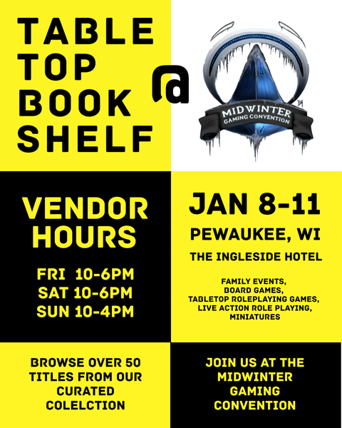 SHOP NEWS:: Join Us At The MIdwinter Gaming Convention 2026