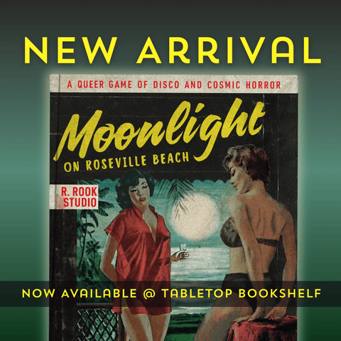 NEW ARRIVAL: Moonlight on Roseville Beach - Tabletop Bookshelf