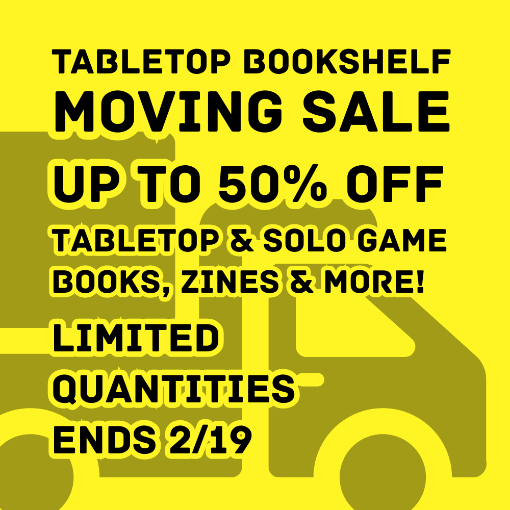 SHOP NEWS: We're Moving! – Tabletop Bookshelf