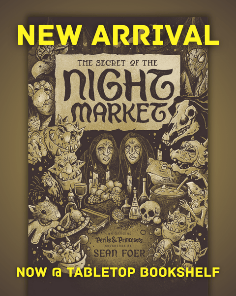 NEW ARRIVAL: The Secret of the Night Market - Tabletop Bookshelf