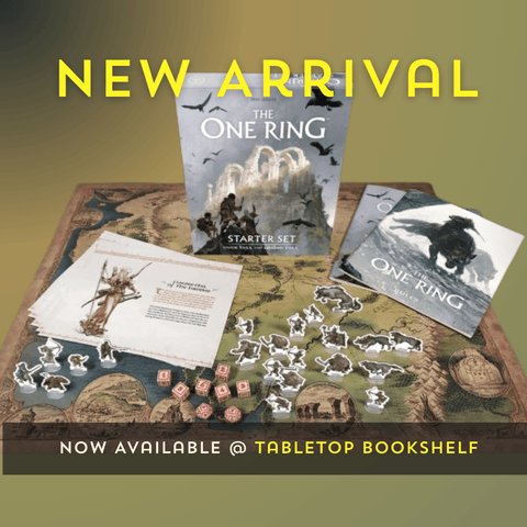 NEW ARRIVAL: The One Ring™ Over Hill and Under Hill Starter Set - Tabletop Bookshelf