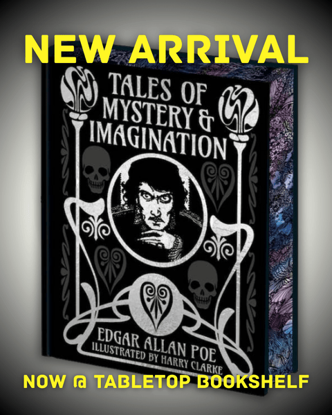 NEW ARRIVAL: Tales of Mystery & Imagination - Tabletop Bookshelf
