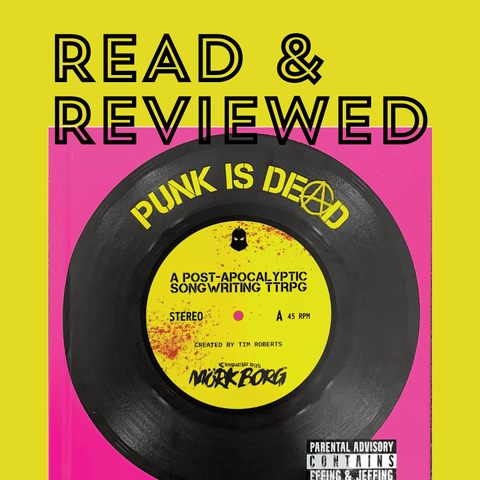 Punk Rocker Reading READ & REVIEWED: Punk is Dead – Tabletop Bookshelf