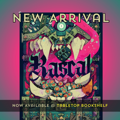 Rascal Anniversary Zine - Tabletop Bookshelf