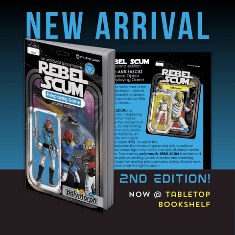 NEW ARRIVAL: Rebel Scum 2e - Tabletop Bookshelf