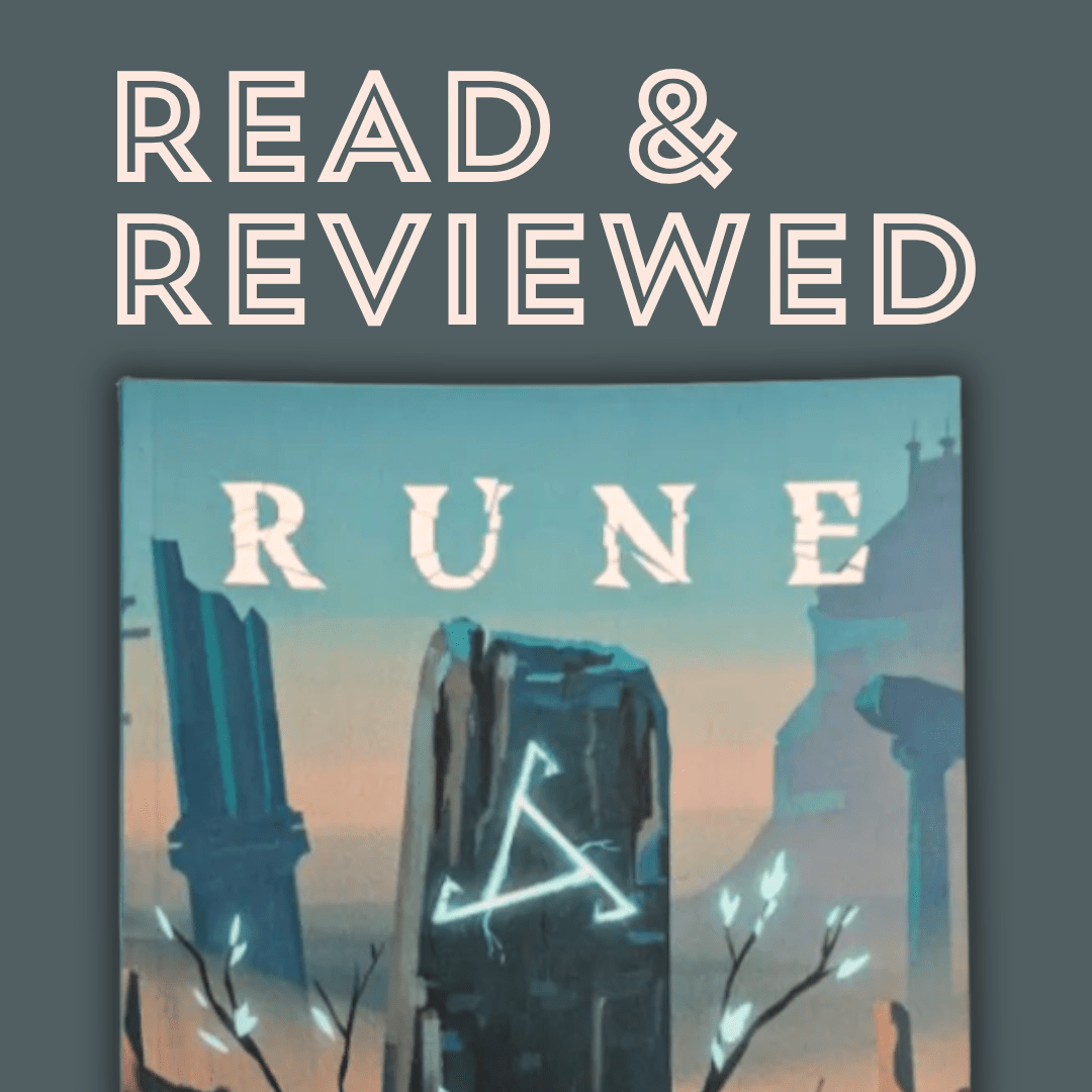 READ & REVIEWED: RUNE – Tabletop Bookshelf