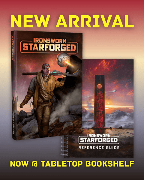 NEW ARRIVAL: Starforged - Tabletop Bookshelf