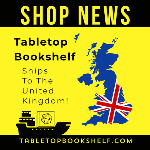 SHOP NEWS: Now Shipping to the UK