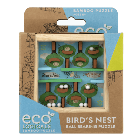 Bird's Nest Bamboo Puzzle Toy