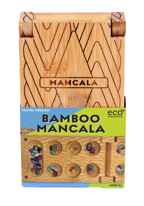 Bamboo Travel Mancala Game