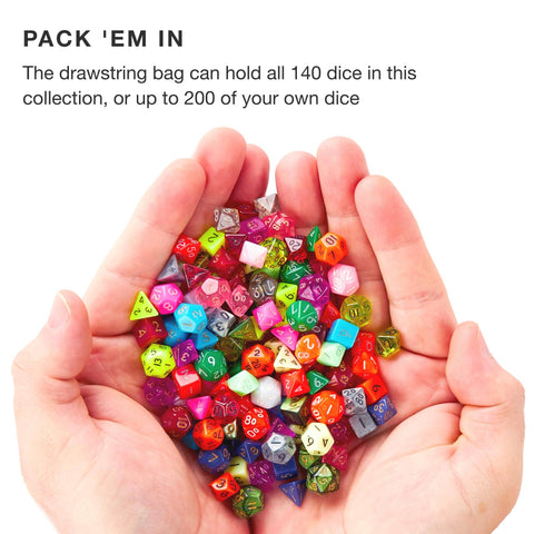 Halfling's Haversack - Mini Dice and Bag