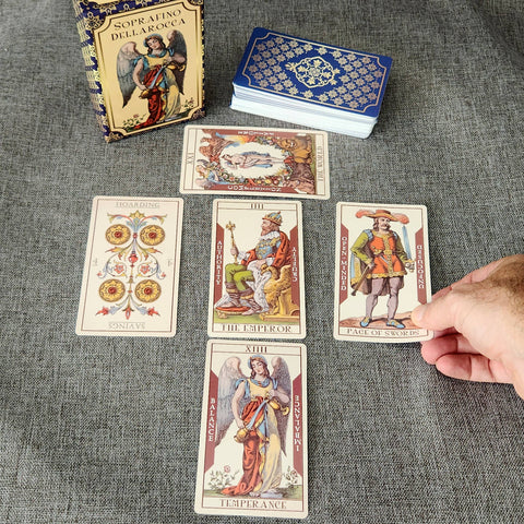 Soprafino Dellarocca Historical Tarot Cards Deck