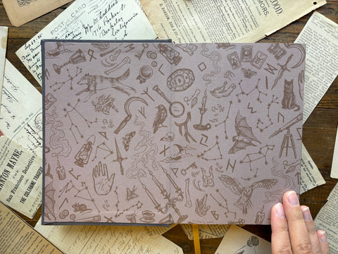 The Oracle - Black Paper Sketchbook