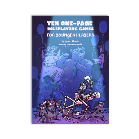 Ten One-Page Roleplaying Games For Younger Players