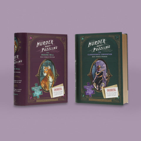 Murder Most Puzzling: The Clairvoyants' Convention 500-Piece Jigsaw Puzzle [SCRATCH & DENT]