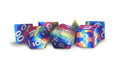 Sharp Edge Silicone Rubber Dice Set - Tabletop Bookshelf