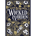 Cover of 'Lady Stirlings' Wicked Garden Oracle Deck' with decorative floral and skeleton butterfly design.