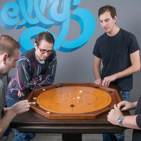 Crokinole Board: 30-inch Tournament Edition