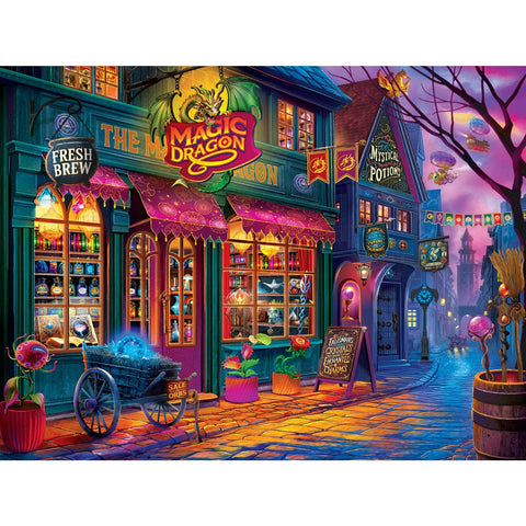 Magic Dragon - An Enchanted Curio 750 Piece Jigsaw Puzzle