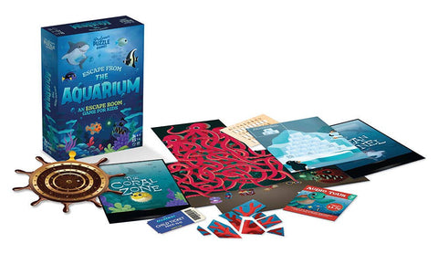 Escape from the Aquarium Mini Escape Room Game