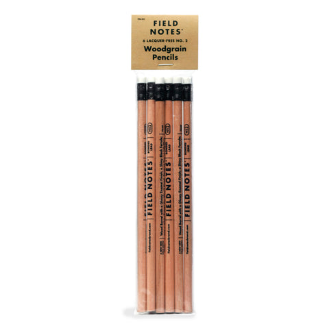 No. 2 Woodgrain Pencil 6-Packs