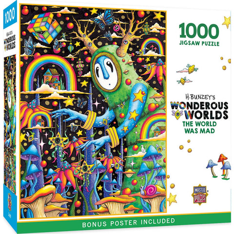 Wonderous Worlds - The World Was Mad 1000 Piece Puzzle