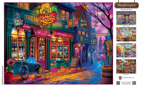 Magic Dragon - An Enchanted Curio 750 Piece Jigsaw Puzzle