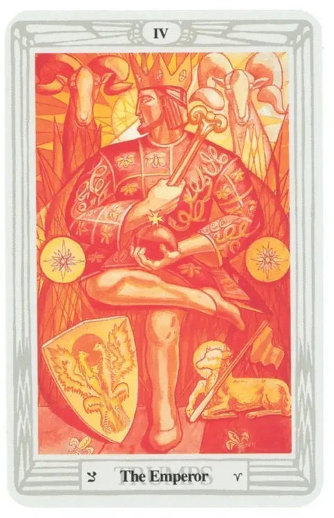 Crowley Thoth Tarot Deck - Premier Edition - Tabletop Bookshelf