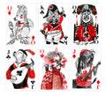 Pack of Dogs Playing Cards - Tabletop Bookshelf