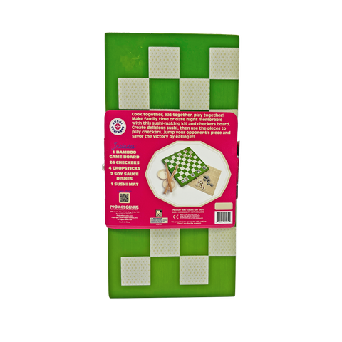 Sushi Checkers - Sushi Making Kit & Checkers Game