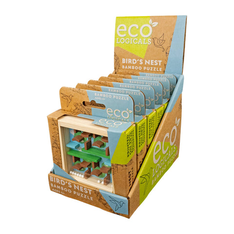 Bird's Nest Bamboo Puzzle Toy
