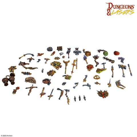Dungeons & Lasers: Adventurer's Gear Set