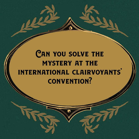 Murder Most Puzzling: The Clairvoyants' Convention 500-Piece Jigsaw Puzzle [SCRATCH & DENT]