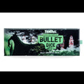 Box of Fanroll Vampire Hunters Bullet Dice with green and black design