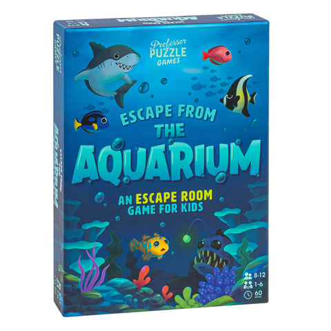 Escape from the Aquarium Mini Escape Room Game