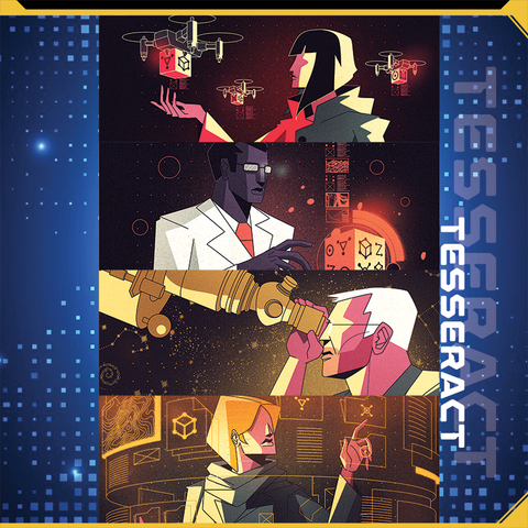 TESSERACT: Cooperative Strategy Board Game