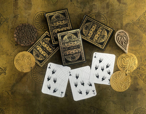 Bag of Bones Playing Cards - Premium Gold Edition - Tabletop Bookshelf