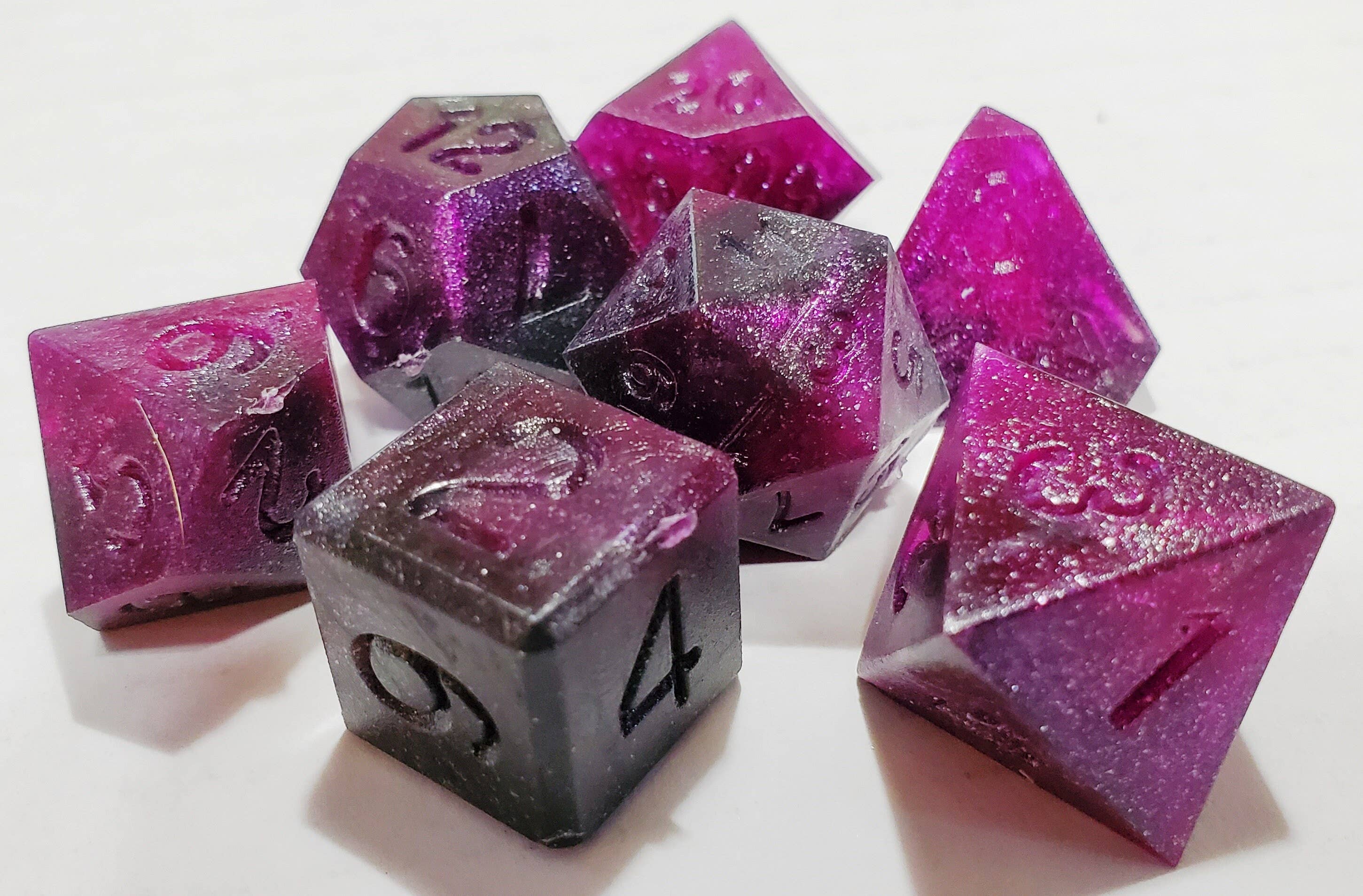 Mystery Dice - Zucati V1 Perfect Plastic – Tabletop Bookshelf