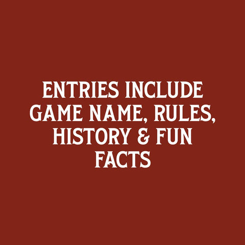 Victorian Parlour Games