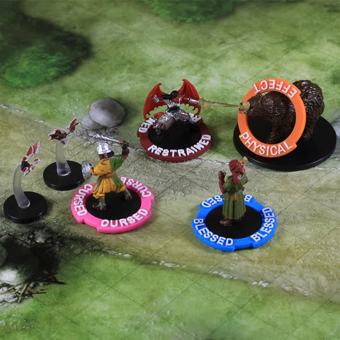 RPG Condition Rings/Markers Set