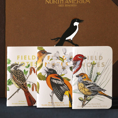 Birds and Trees of North America Ruled Journal 3-Pack