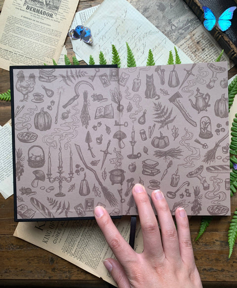 The Grimoire - Premium Lined Journal Notebook