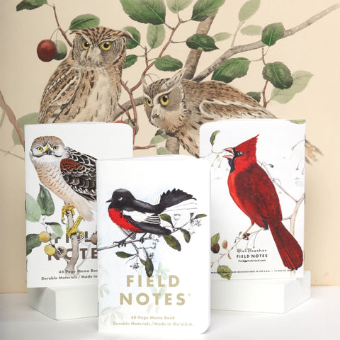 Birds and Trees of North America Ruled Journal 3-Pack