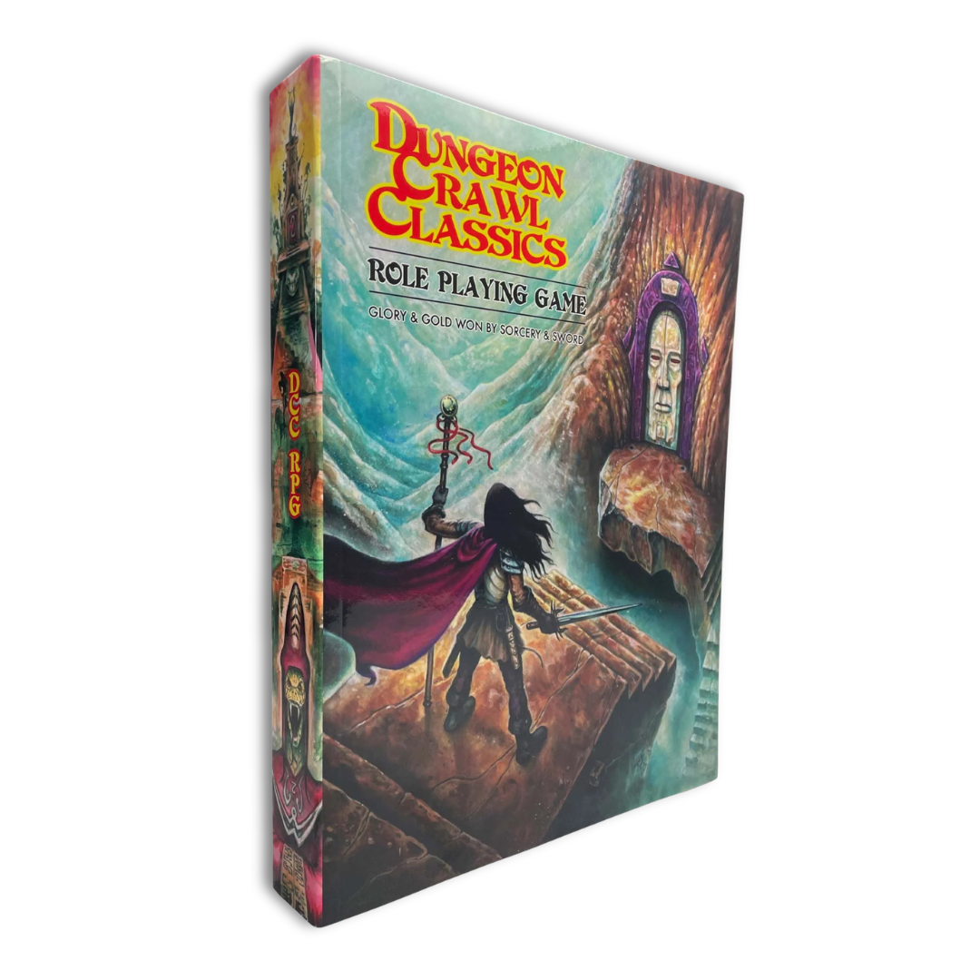 Dungeon Crawl Classics RPG Core Rulebook Softcover – Tabletop Bookshelf