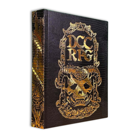 Dungeon Crawl Classics RPG Core Rulebook - Demon Skull Monster Hide Edition